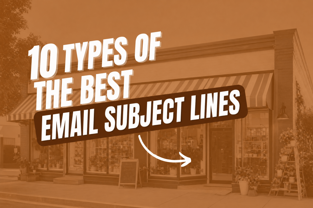 10 types of best email subject lines infographic with examples and tips for email marketing campaigns